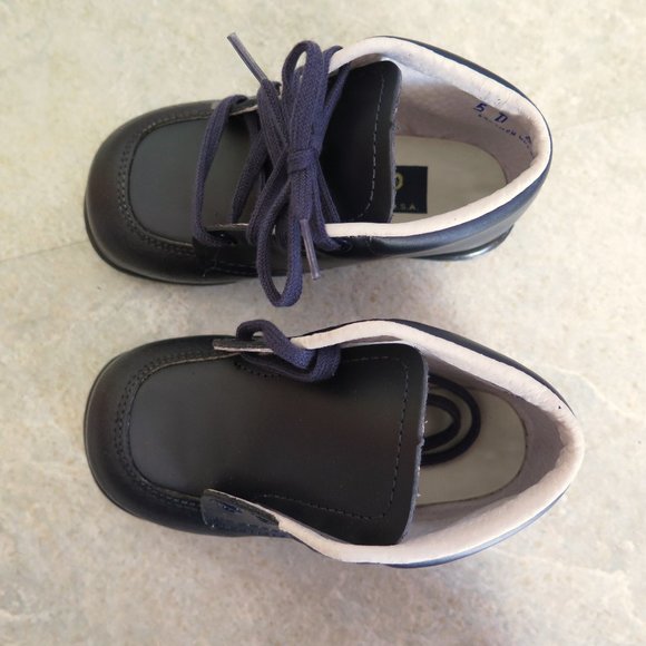 Amilio Kepner Scott First Walker Navy Blue Booties new in box size 5 made in USA - Picture 6 of 9